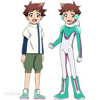 Shinkansen Deformation Robot SHINKALION Sedar Hayabusa One Body Tight Cosplay Combat Suit