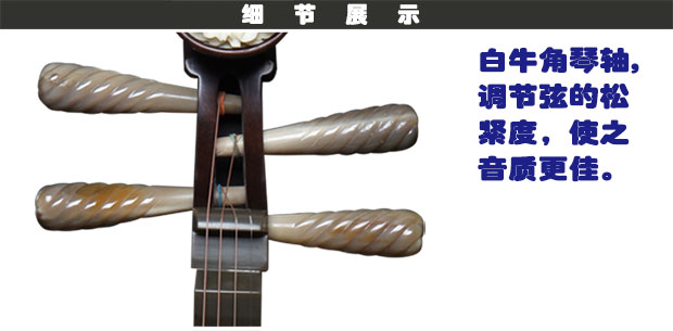 Trục sừng trắng Ebony nhà máy sản xuất nhạc cụ quốc gia trực tiếp trục sừng bò 琵琶 gửi phụ kiện - Nhạc cụ dân tộc tiêu trúc