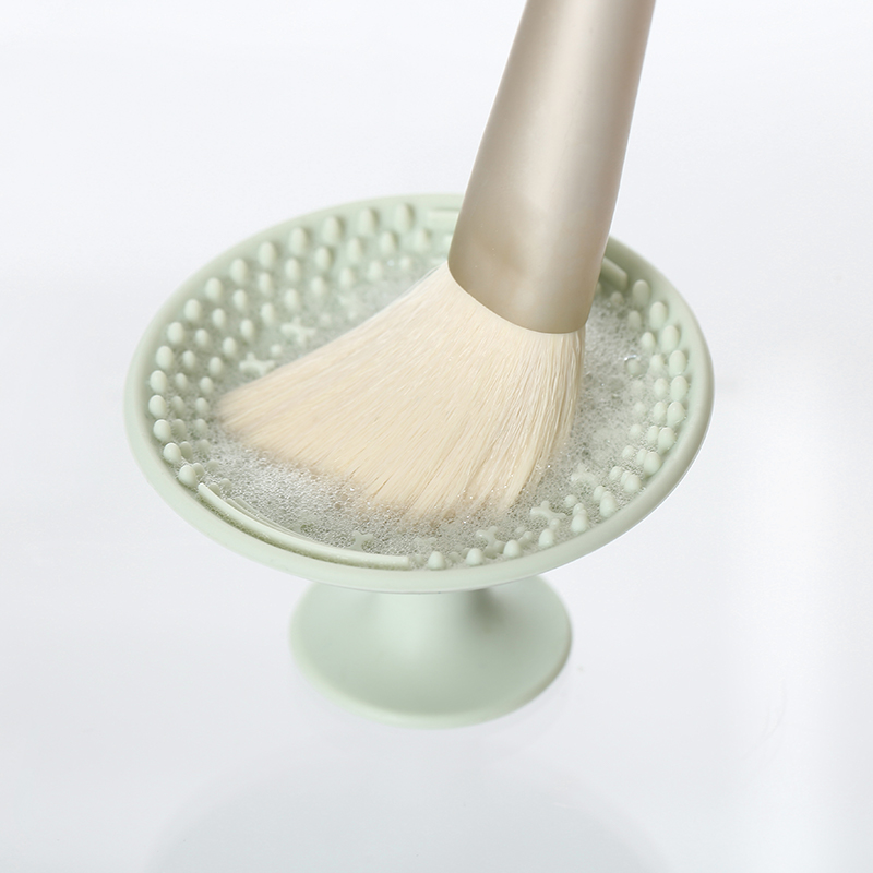 Makeup Brush Clear Cleaner Portable Brush Brush Brush Cleaner Silicone Mat with suction cup Bristles Cleaning God tool