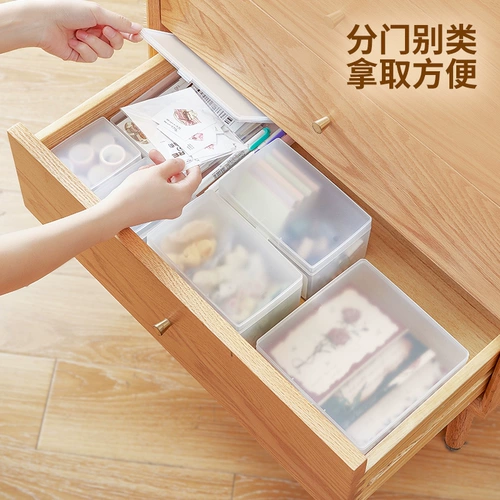 Настольная коробка для хранения, пластиковый ящик для хранения, карточки