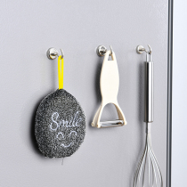 Magnetic Suction Hook Kitchen Fridge Magnet Suction Iron Stone Hook Home Key Free of perforated No mark metal magnet Magnet Stick Hook
