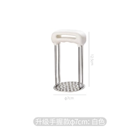 ✅updated Model-304 Гряза нержавеющей стали [белый] [Усилия с нажатием грязи и не повредит рукам]