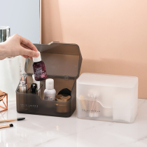 Japan-style Mirror Cabinet Cosmetics Storage Case Dust Cap Large Capacity Dormitory Desktop Home Toilet Covered Case
