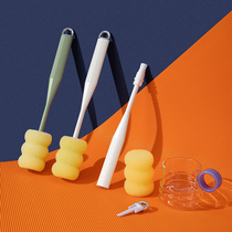 Cup brush cup cleaning artifact three-in-one thermal cup cover brush multi-functional bottle cleaning and cleaning the crevices