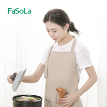 Home Apron for men and women General adults Kitchen Waterproof Oil Stain Protection Day Style Brief all cotton adjustable Dirty Hood Garment