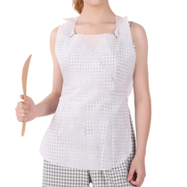 Day Style Non-woven Disposable Apron Adult Hotpot Catering Exclusive Kitchenette Cooking Dinner Thickened Half Body Hood Garment