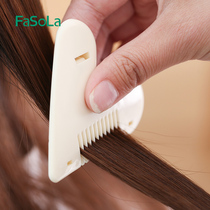 Hair Sharpeners Comb double sided household hair Thinning God Instrumental with blade haircut tool Childrens baby Liu Haiscissors