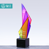 Crystal trophy custom-made Creative goddess Champion Cup Atmospheric competition Honor award commemorative medal production
