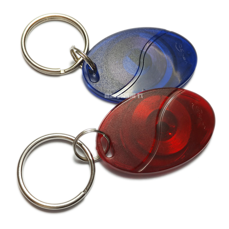 Mango ID card keychain No 10 access card attendance card Smart card Low frequency RF card buckle card