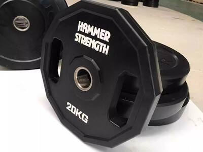 Hummer Hammer barbell plates, CPU barbell plates, Hummer 12-sided weightlifting plates, gym and studio equipment