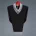 Được sản xuất từ ​​áo len cashmere của Erdos City, áo len cổ chữ V có cổ dày, ấm, dày, ấm áp. blazer nam Áo len Cashmere