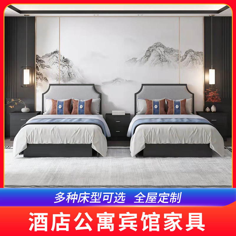 Hotel Hotel Home innate full of special beds Shortcut apartments New Chinese folk Accommodation Rooms Single Double Bed Customised