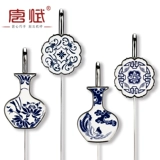 Синие и белые закладки классического китайского стиля специально специальные подарки для старых иностранцев из юниорского подарка на заказ логотип гравировки