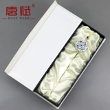 Синие и белые закладки классического китайского стиля специально специальные подарки для старых иностранцев из юниорского подарка на заказ логотип гравировки