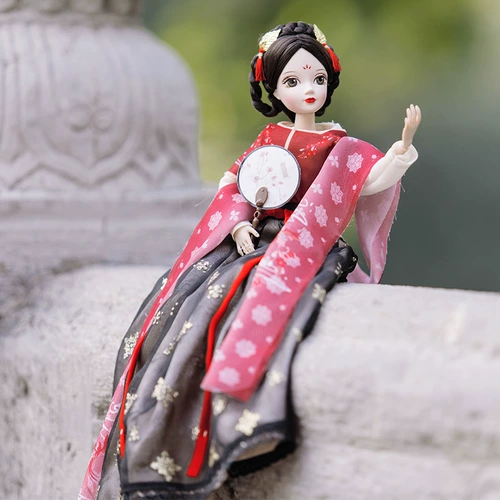 Кукла, китайское ханьфу для выхода на улицу, китайский стиль, подарок на день рождения