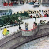 Шанхайский шелк для шелковой живописи в китайском стиле.