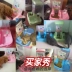 Cat Bowl Dog Bowl Dog Food Lưu vực Dog Lưu vực Teddy Double Bát nước tự động Bộ nạp thức ăn cho thú cưng Bát thức ăn cho mèo - Cat / Dog hàng ngày Neccessities