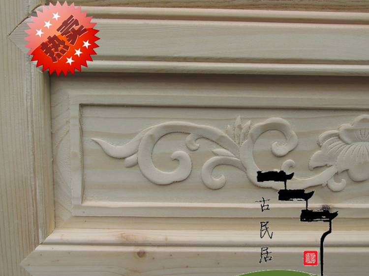 Cửa gỗ rắn phong cách Trung Quốc cửa cổ và cửa sổ Dongyang khắc gỗ màn hình cổ hiên phân vùng lưới cửa sổ