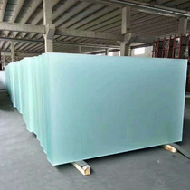 Factory mass production of sand art glass shower room frosted glass craft glass professional customization