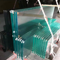 Factory processing and production of special-shaped ultra-white tempered glass fine grinding edge various special-shaped toughening to customize