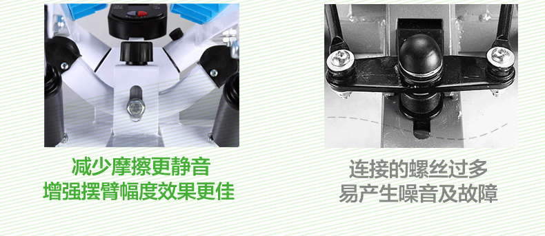 Thiết bị thủy lực Sowell với dây rút câm tổng thể giảm cân cơ thể điêu khắc cơ thể bước SW-T09A - Stepper / thiết bị tập thể dục vừa và nhỏ bộ tạ tập tại nhà