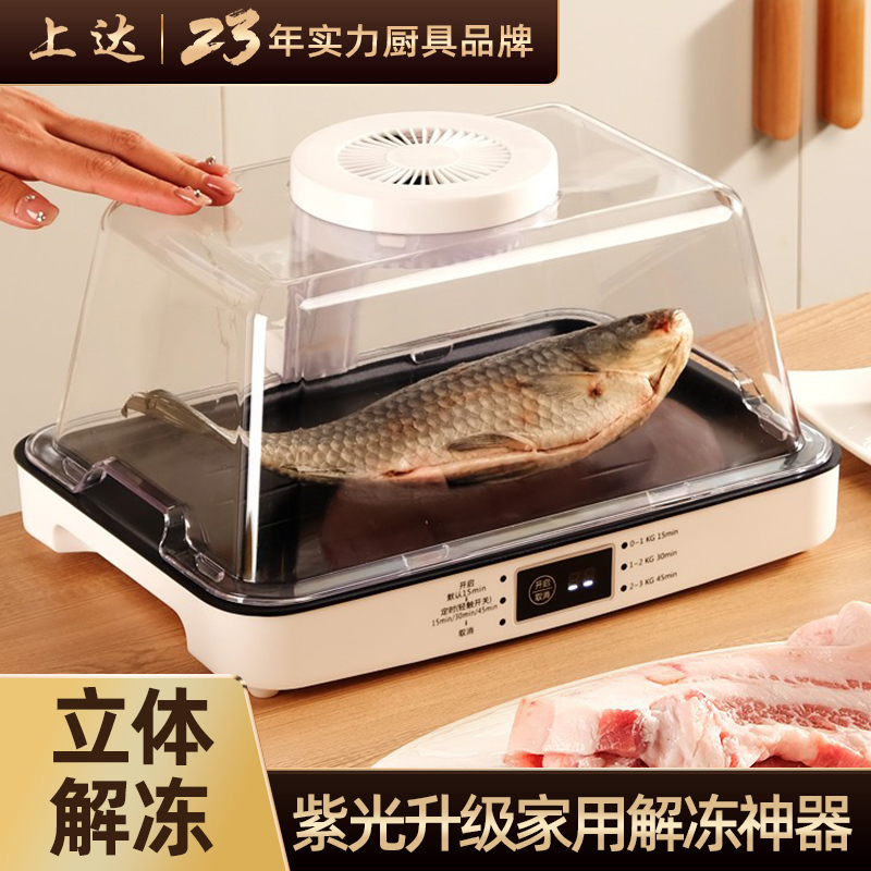 Quick Defrosting Device for Home Use, Multifunctional Defrosting Machine, Food Preservation Board, Automatic Fresh-Keeping, Commercial Thawing Device