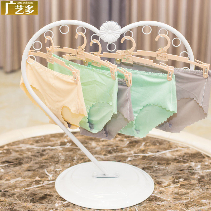 Wrought iron home underwear rack Bra rack Underwear store shelf display shelf Clothing store jewelry rack sock rack