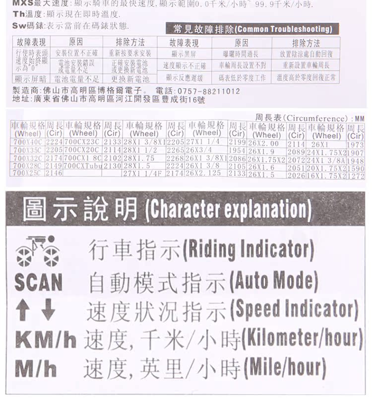 Tableau de bord vélo BOGEER - Ref 2422434 Image 22
