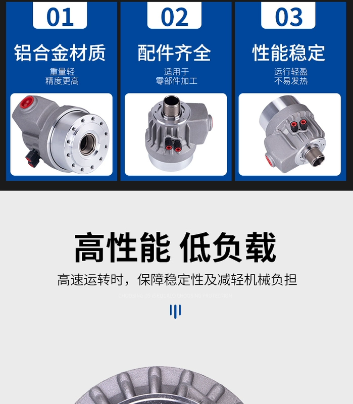 Xi lanh thủy lực quay rỗng Máy tiện CNC Xi lanh thủy lực TH 428 536 846 Mâm cặp thủy lực tốc độ cao ba hàm