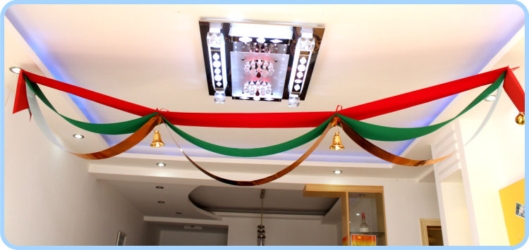 Christmas Decorations Wavy Flags Hanging Flags Hanging Flags Door