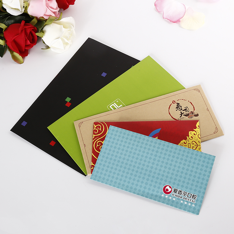 Factory direct selling enterprise Chinese style retro envelope custom-made company-made printing free design logo