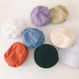 Детская весенняя сливочная шапка, детский военно-морской берет для мальчиков, широкая цветовая палитра