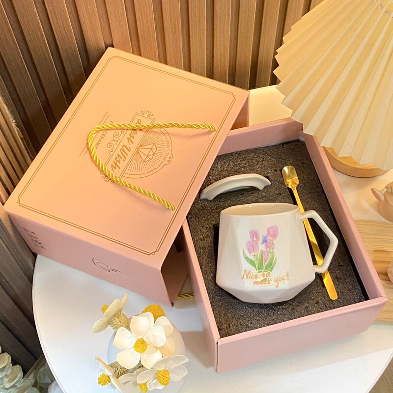Mug, Ceramic Cup, Gift for Mom, Birthday, Mother's Day Gift, High-End, Good-Looking, Practical Set Mug, Ceramic Cup, Gift for Mom, Birthday, Mother's Day Gift, High-End, Good-Looking, Practical Set