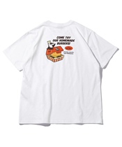 22SS CHUMS × FREAKS STORE Burger Shop TEE pure cotton short sleeve T-shirt