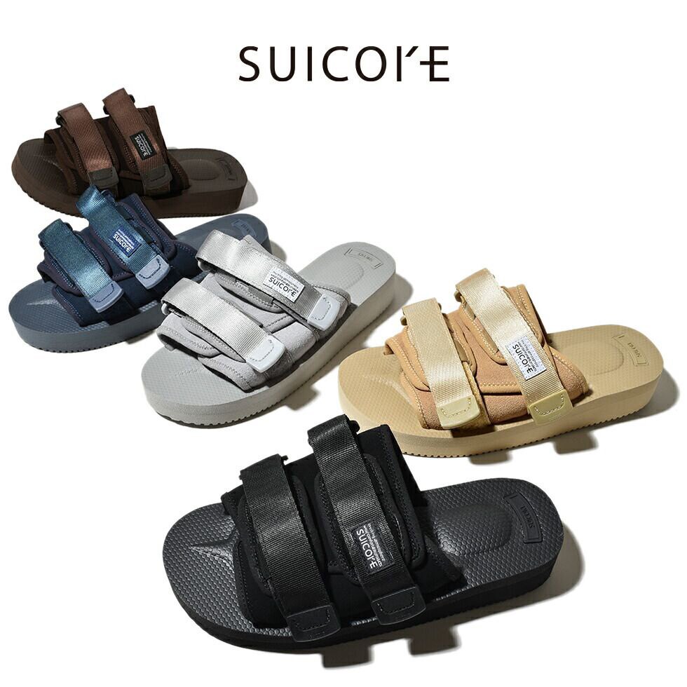 Three naves in Japan 22SS SUICOKE moto-vs V bottom sandals Yu Wenle slippers