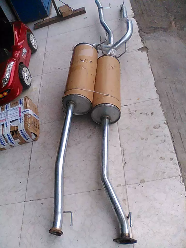 Подходит для Great Wall Jindeer Pickup New Sailing- muffler tail section exhaust pipe rear section rear section глушитель барабан