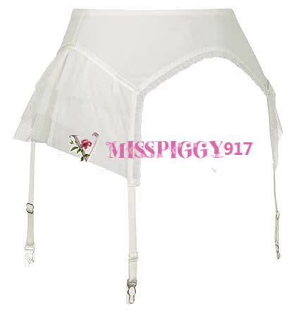 Anh hùng cô dâu quyến rũ gợi cảm ren mỏng phần thân thiện với da công chúa rộng vành retro garter cao ống garter dây nịt tất co dãn