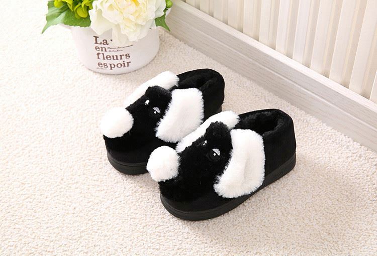 Chaussons enfants en suède pour hiver - semelle caoutchouc - Ref 1008609 Image 60