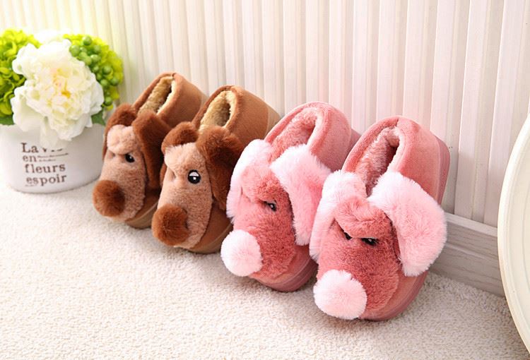 Chaussons enfants en suède pour hiver - semelle caoutchouc - Ref 1008609 Image 51