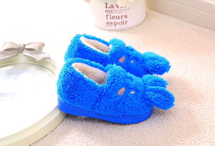 Chaussons enfants en suède pour hiver - semelle caoutchouc - Ref 1008609 Image 27
