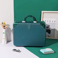 Изумрудный зеленый ретро -алюминиевый пакет рог без замка