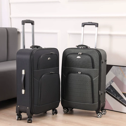 Универсальный чемодан на колесиках подходит для мужчин и женщин, ткань оксфорд, 20 дюймов, 24 дюймов, 26 дюймов