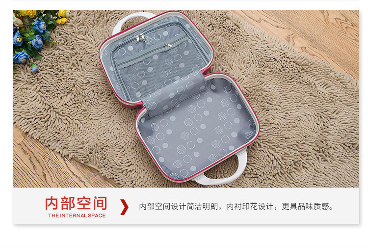 Phiên bản Hàn Quốc của vali đa năng vali nhỏ nữ mini xách tay 14 inch mỹ phẩm túi du lịch tui du lich