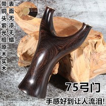 Slingshot Log Toy Flying Tiger Recurve Solid Wood Natural Raw Carving Wooden Wood Bucktooth Desert Precision Handwork