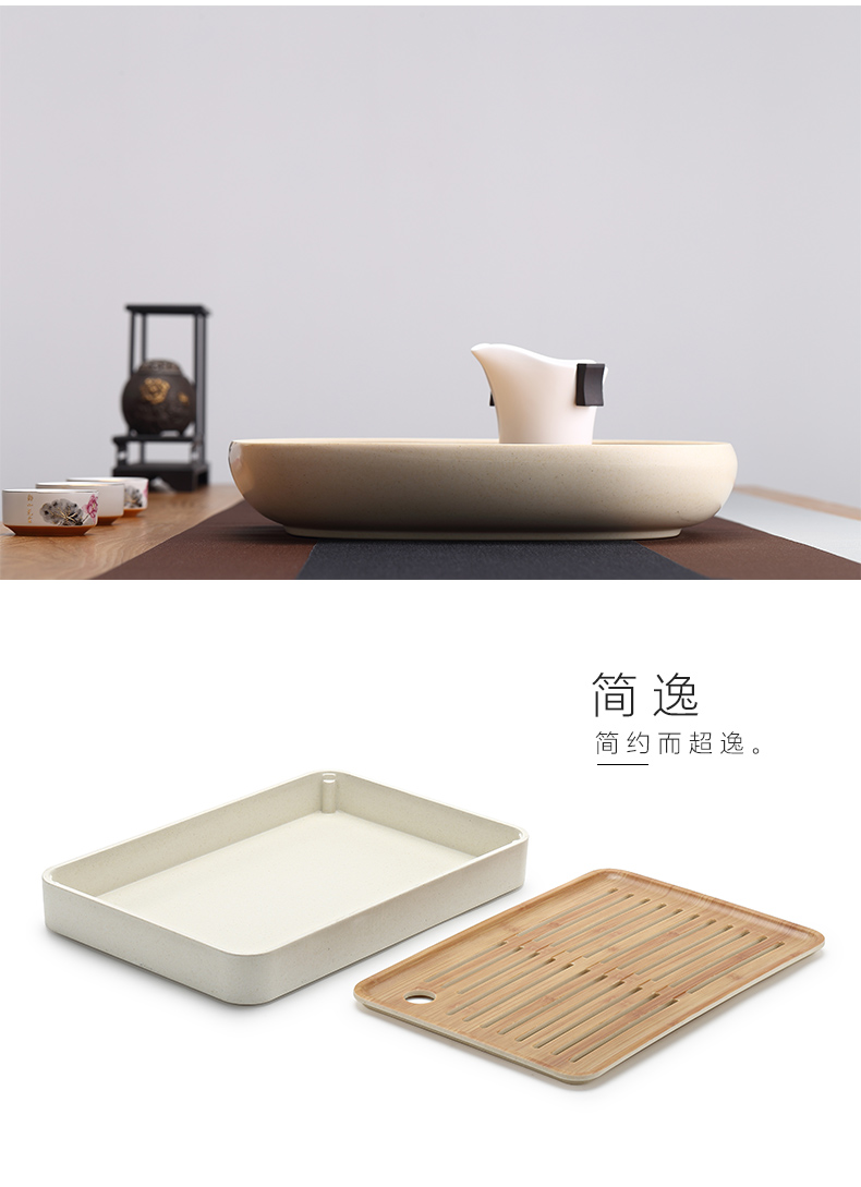 TaoMingTang melamine kung fu tea tray household contracted tea Japanese saucer dish practical storage size dry terms