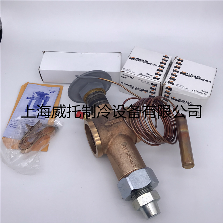 United States Spoland thermal expansion valve for WJE-80-CP60 refrigerant R134A with split type large cooling capacity