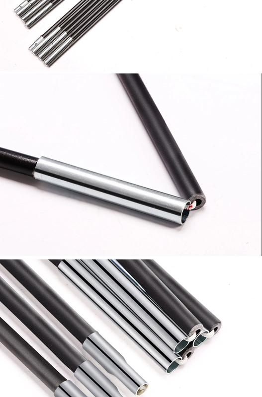 Lều sợi thủy tinh đôi 200 * 150cm lều lắp que 6,9mm2 - Lều / mái hiên / phụ kiện lều lều cắm trại 2 người