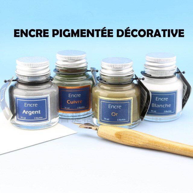 J HERBIN Encée Pimentée Décoorité décor pigment ink
