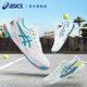 ASICS ເກີບ tennis ຂອງເດັກນ້ອຍໃຫມ່, ເດັກນ້ອຍຊາຍແລະເດັກຍິງ badminton ເກີບກິລາ, ດູດຊ໊ອກແລະທົນທານຕໍ່ການສວມໃສ່.