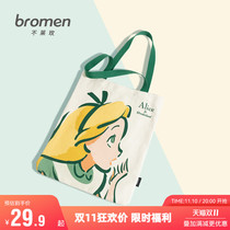 Bremera Disney Canvas Bag 2022 Shoulder Bag Handbag Shopping Bag Large Capacity Vogue Canvas Bag Women's Classes